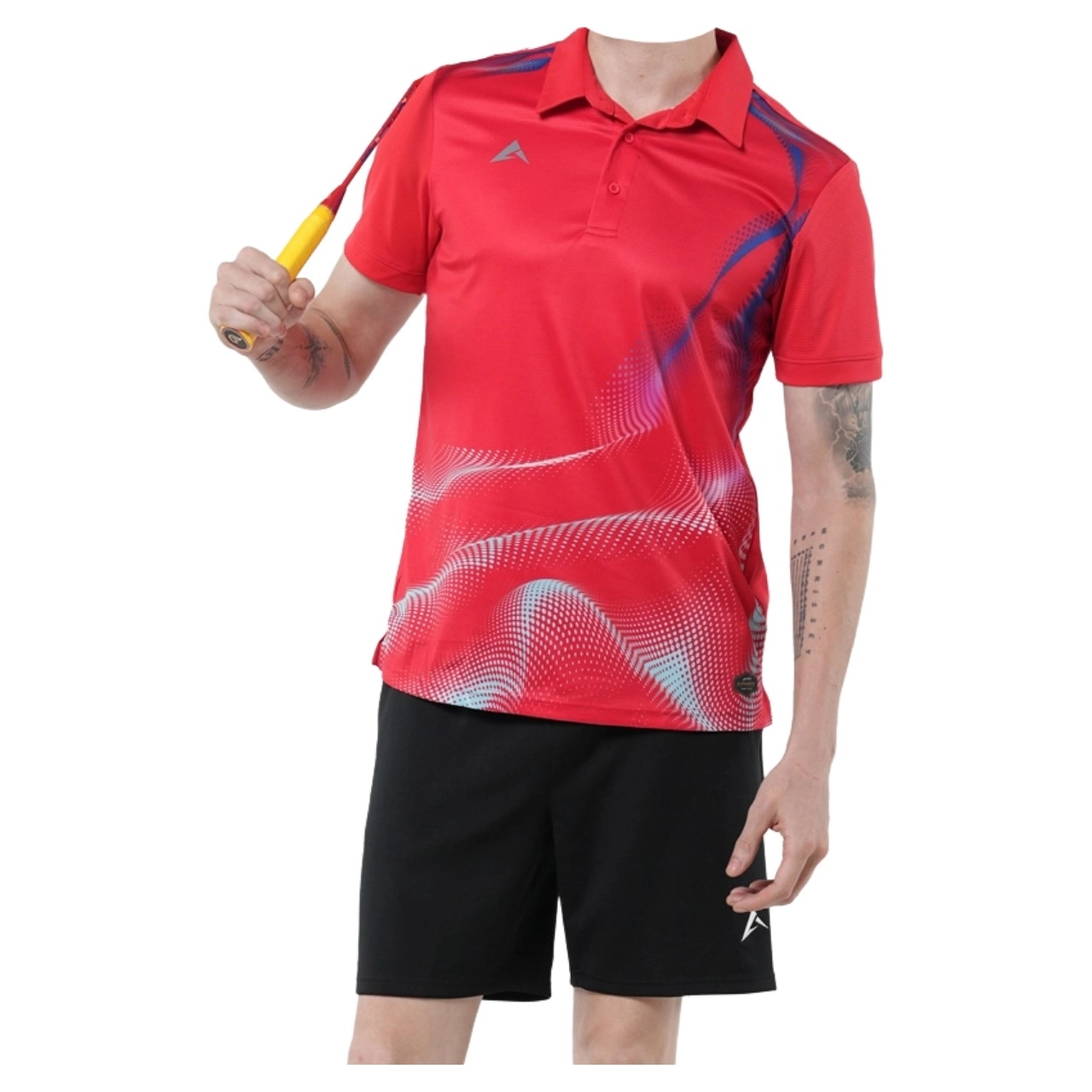 Áo Pickleball Kaiwin Generation Nam - Đỏ chính hãng