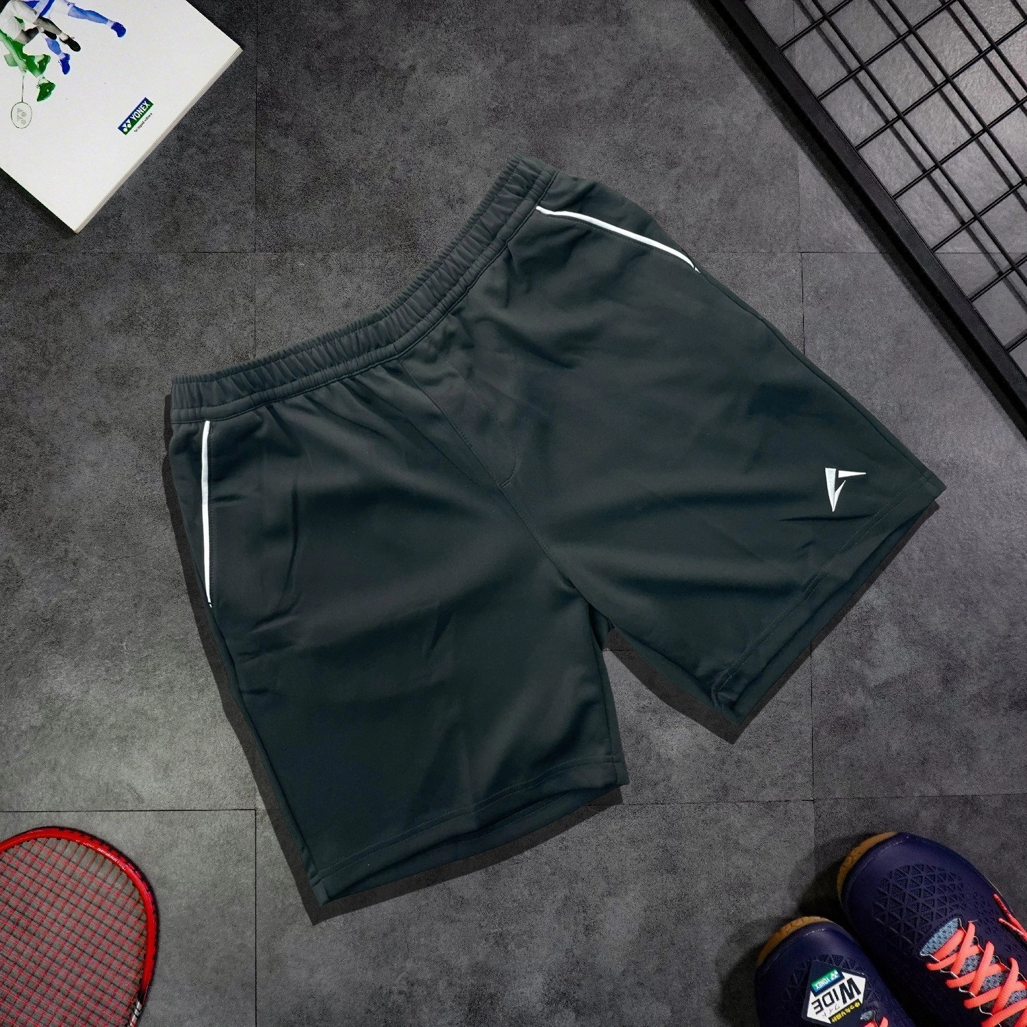 Quần Pickleball Kaiwin Starwar 724 - Đen chính hãng