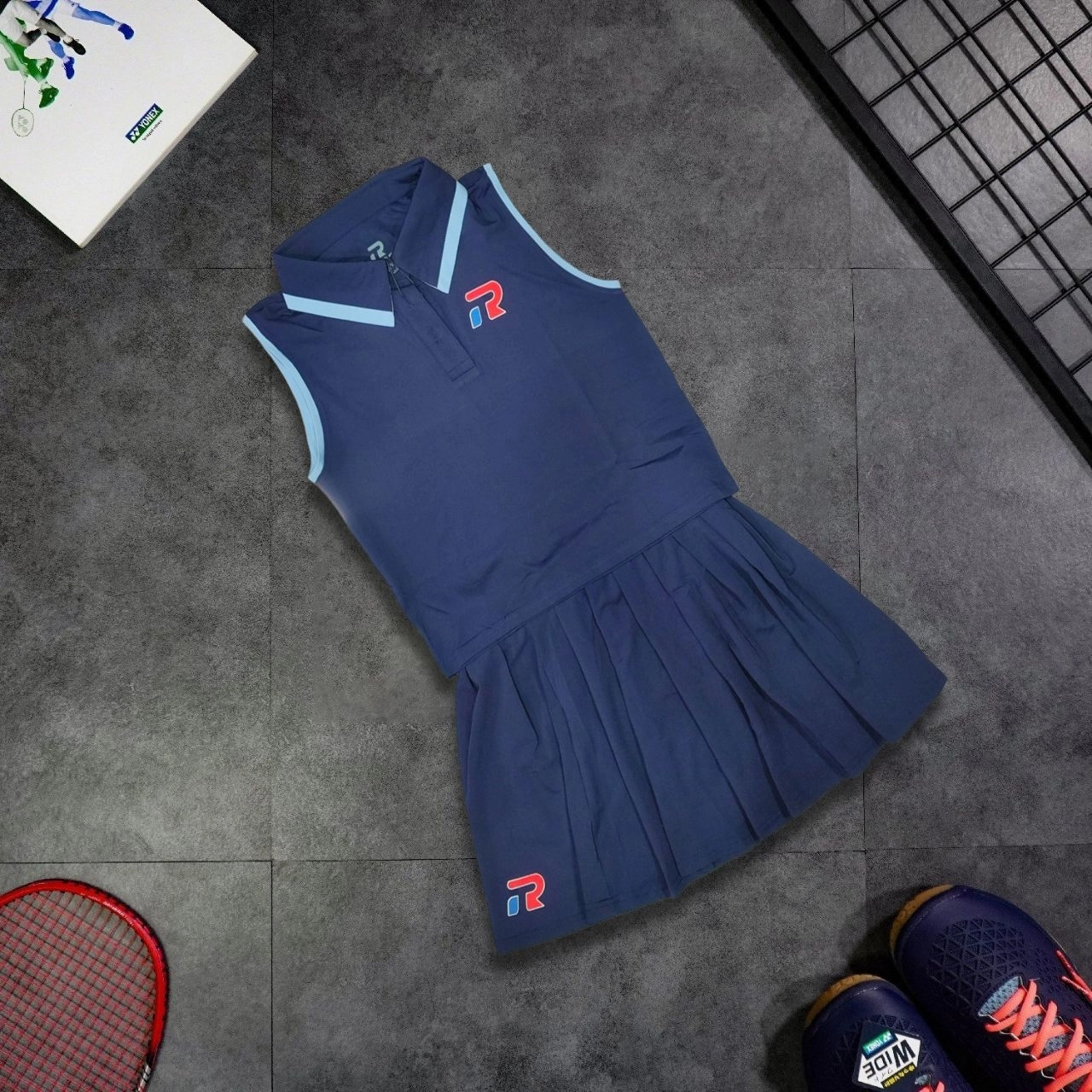 Set Pickleball Taro TR025-SE02 - Xanh Đen Chính Hãng