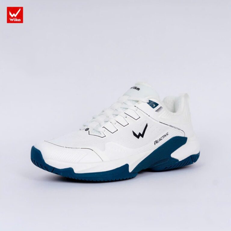 Giày Pickleball Wika Ruta Quang Dương trắng rêu